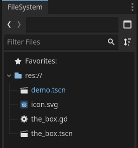 filesystem unorganized